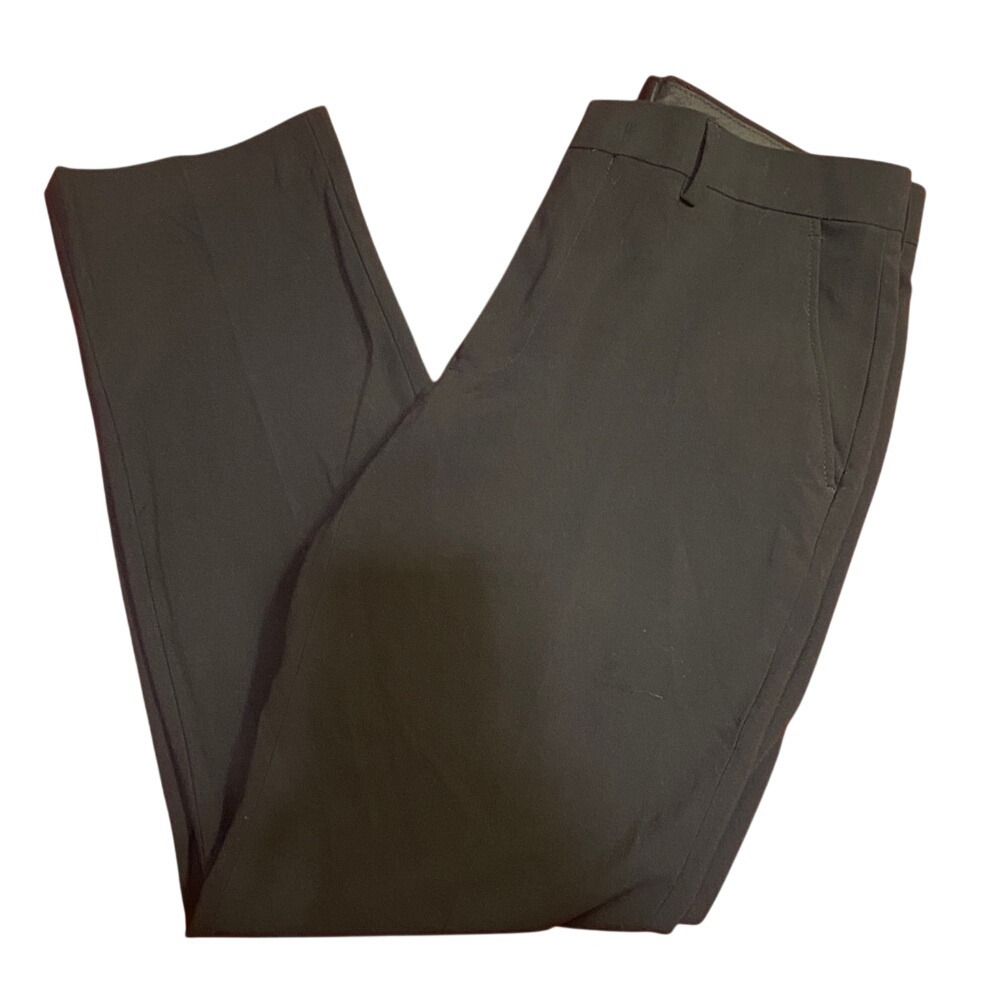 Calvin Klein Mens‎ Dress Pants Black Stretch Trousers 32W x 30L RN90736